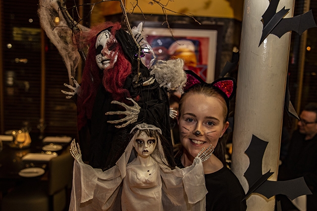 The Mustard seed Restaurant loves Halloween